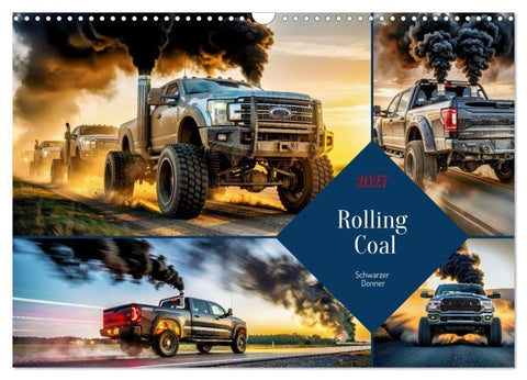 Rolling Coal (Wandkalender 2027 DIN A3 quer), CALVENDO Monatskalender