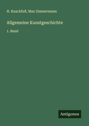 Allgemeine Kunstgeschichte