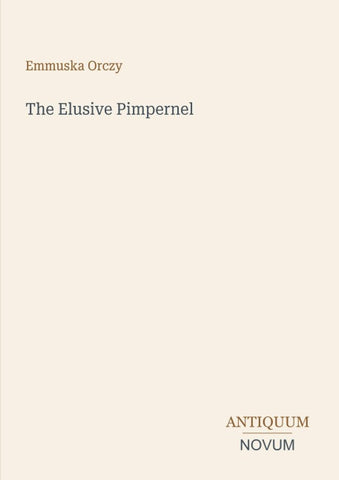 The Elusive Pimpernel