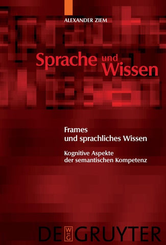 Frames und sprachliches Wissen