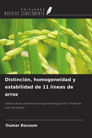 Distinción, homogeneidad y estabilidad de 11 líneas de arroz