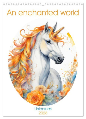 An enchanted world (Wall Calendar 2026 DIN A3 portrait), CALVENDO 12 Month Wall Calendar