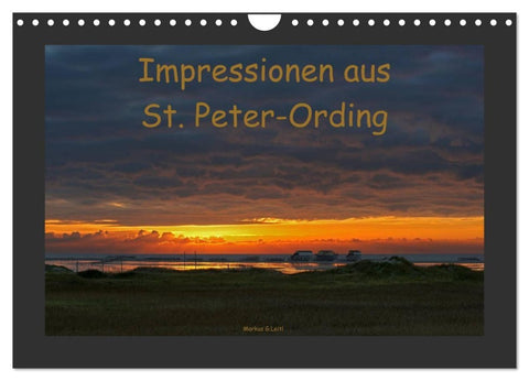 Impressionen aus St. Peter-Ording (Wandkalender 2027 DIN A4 quer), CALVENDO Monatskalender