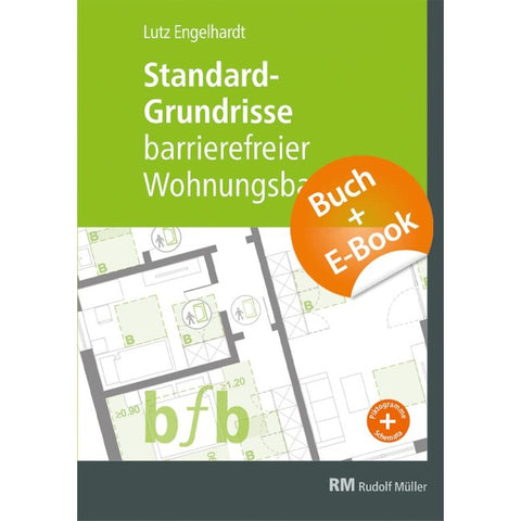 Standard-Grundrisse – Barrierefreier Wohnungsbau mit E-Book (PDF)