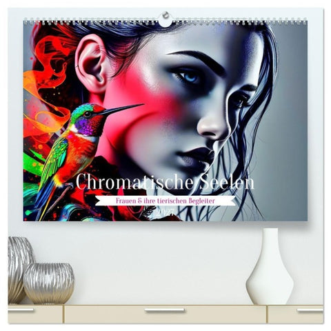 Farben der Seele (hochwertiger Premium Wandkalender 2027 DIN A2 quer), Kunstdruck in Hochglanz