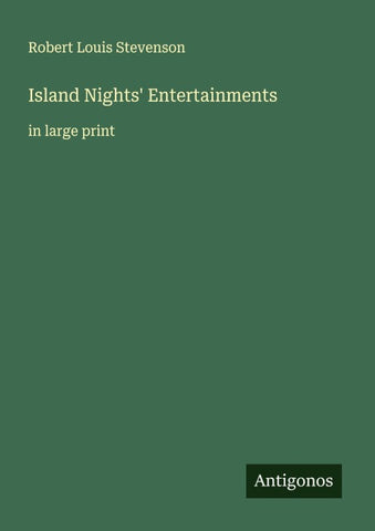 Island Nights' Entertainments