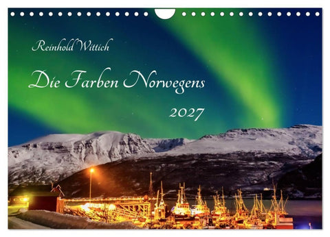 Die Farben Norwegens (Wandkalender 2027 DIN A4 quer), CALVENDO Monatskalender