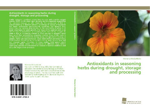 Antioxidants in seasoning herbs during drought, storage and processing