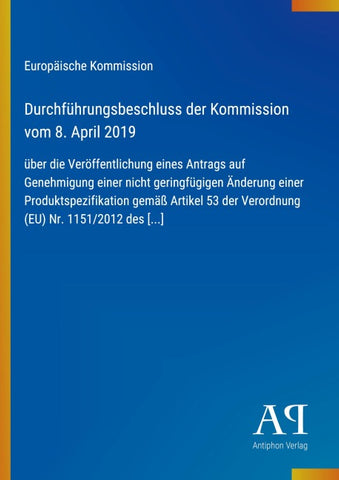 Durchführungsbeschluss der Kommission vom 8. April 2019