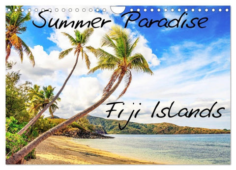 Summer Paradise Fiji (Wandkalender 2027 DIN A4 quer), CALVENDO Monatskalender