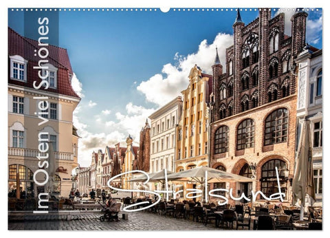 Im Osten viel Schönes - Stralsund (Wandkalender 2026 DIN A2 quer), CALVENDO Monatskalender