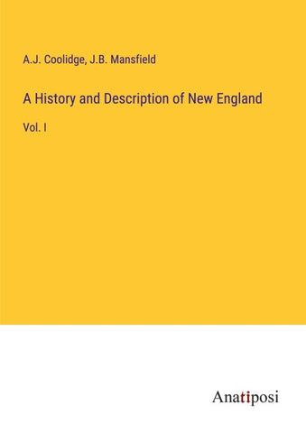 A History and Description of New England