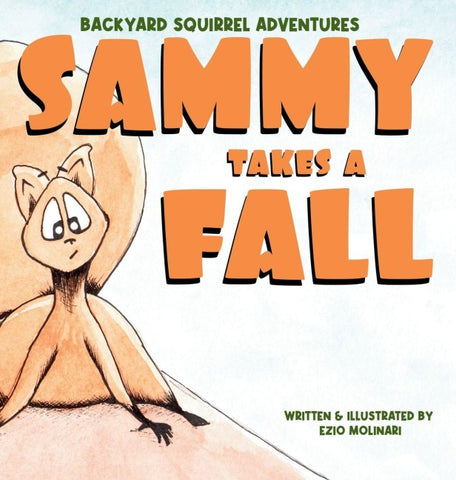 Backyard Squirrel Adventures - Sammy Takes a Fall