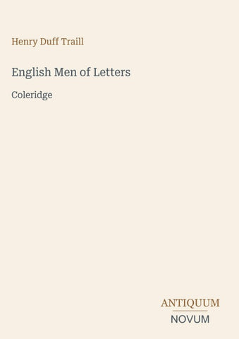 English Men of Letters