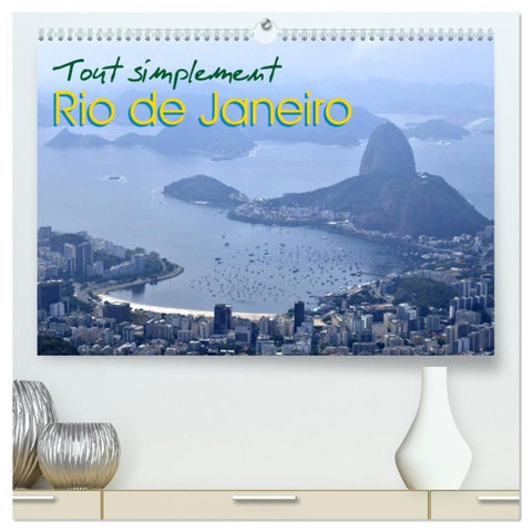 Tout simplement Rio de Janeiro (Calendrier mural haut de gamme 2027 DIN A2 vertical), CALVENDO calendrier mensuel