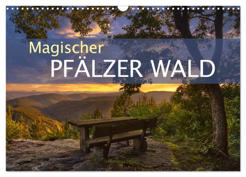 Magischer Pfälzer Wald (Wandkalender 2026 DIN A3 quer), CALVENDO Monatskalender