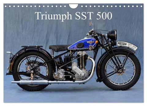 Triumph SST 500 (Wandkalender 2027 DIN A4 quer), CALVENDO Monatskalender