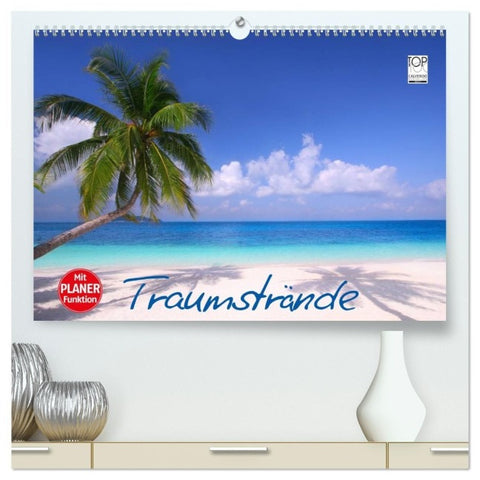 Traumstrände (hochwertiger Premium Wandkalender 2027 DIN A2 quer), Kunstdruck in Hochglanz