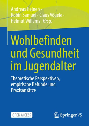 Wohlbefinden und Gesundheit im Jugendalter