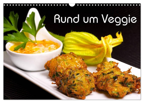 Rund um Veggie (Wandkalender 2027 DIN A3 quer), CALVENDO Monatskalender