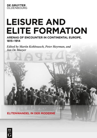 Leisure and Elite Formation