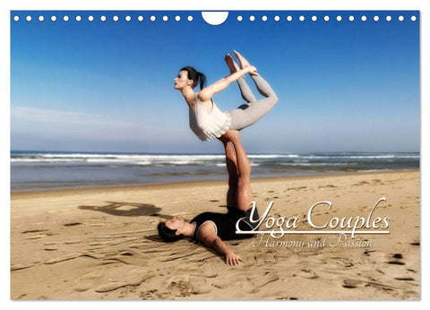 Yoga Couples - Harmony and Passion (Wall Calendar 2026 DIN A4 landscape), CALVENDO 12 Month Wall Calendar