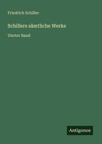 Schillers sämtliche Werke