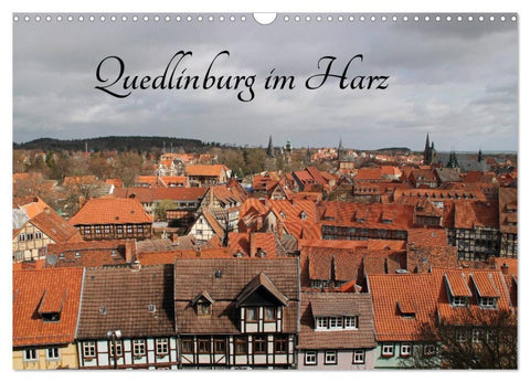 Quedlinburg im Harz (Wandkalender 2026 DIN A3 quer), CALVENDO Monatskalender