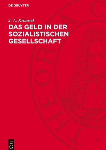 Das Geld in der Sozialistischen Gesellschaft
