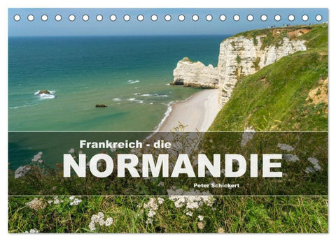 Frankreich - die Normandie (Tischkalender 2027 DIN A5 quer), CALVENDO Monatskalender