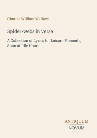 Spider-webs in Verse