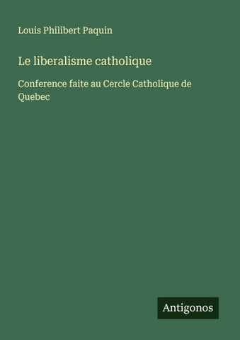 Le liberalisme catholique
