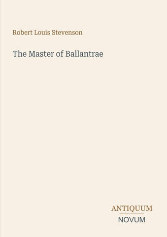 The Master of Ballantrae