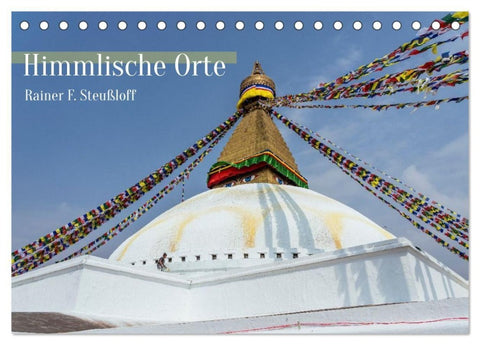 Himmlische Orte (Tischkalender 2026 DIN A5 quer), CALVENDO Monatskalender