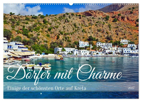 Dörfer mit Charme (Wandkalender 2027 DIN A2 quer), CALVENDO Monatskalender