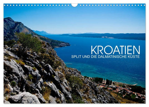 Kroatien - Split und die dalmatinische Küste (Wandkalender 2026 DIN A3 quer), CALVENDO Monatskalender