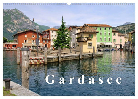 Gardasee (Wandkalender 2027 DIN A2 quer), CALVENDO Monatskalender
