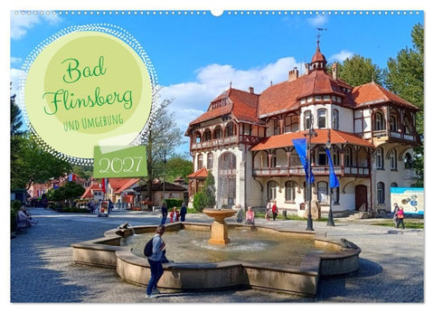 Bad Flinsberg und Umgebung (Wandkalender 2027 DIN A2 quer), CALVENDO Monatskalender
