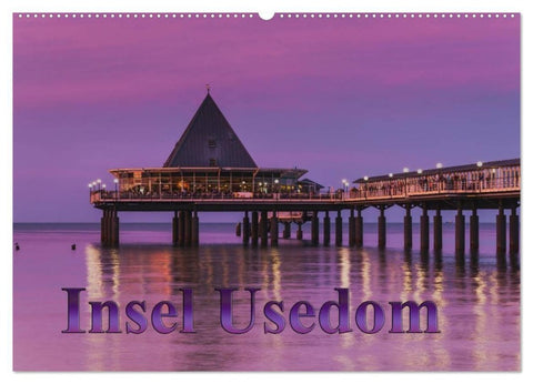 Insel Usedom (Wandkalender 2027 DIN A2 quer), CALVENDO Monatskalender