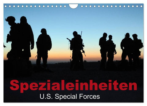 Spezialeinheiten ¿ U.S. Special Forces (Wandkalender 2026 DIN A4 quer), CALVENDO Monatskalender