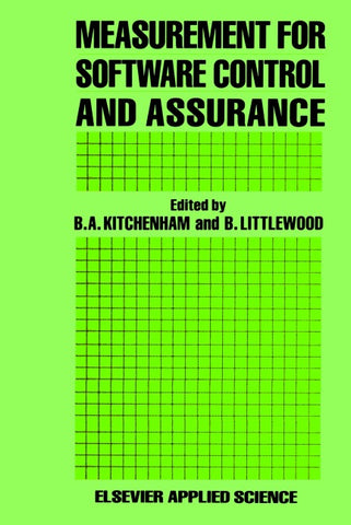 Measurement for Software Control and Assurance