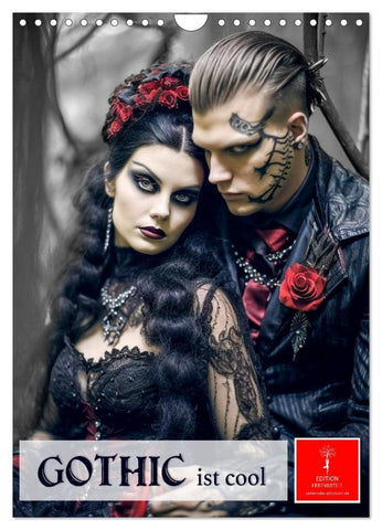 Gothic ist cool (Wandkalender 2027 DIN A4 hoch), CALVENDO Monatskalender