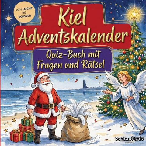 Kiel-Adventskalender: Quiz-Buch mit Fragen und Rätsel
