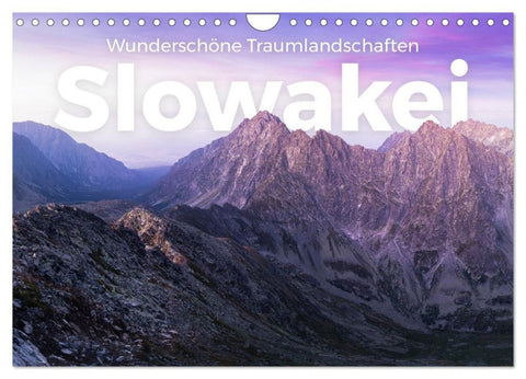 Slowakei - Wunderschöne Traumlandschaften (Wandkalender 2026 DIN A4 quer), CALVENDO Monatskalender
