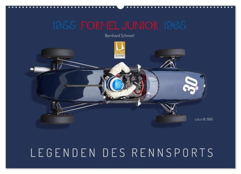 Legenden des Rennsports - Formel Junior 1955-1965 (Wandkalender 2027 DIN A2 quer), CALVENDO Monatskalender