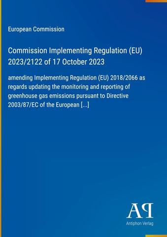 Commission Implementing Regulation (EU) 2023/2122 of 17 October 2023