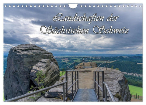 Landschaften der Sächsischen Schweiz (Wandkalender 2027 DIN A4 quer), CALVENDO Monatskalender
