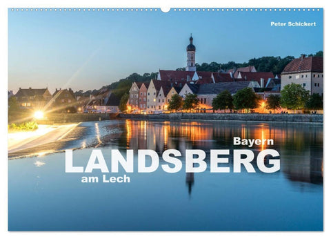 Landsberg am Lech (Wandkalender 2026 DIN A2 quer), CALVENDO Monatskalender