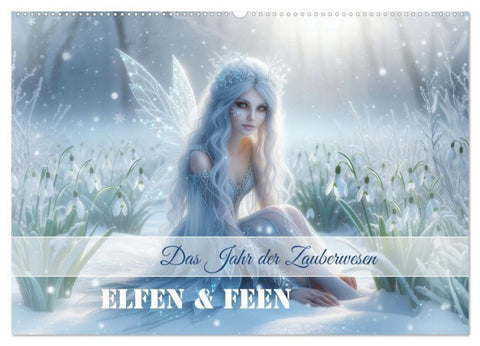Das Jahr der Zauberwesen (Wandkalender 2027 DIN A2 quer), CALVENDO Monatskalender