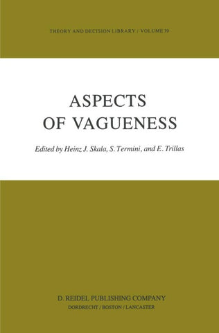 Aspects of Vagueness